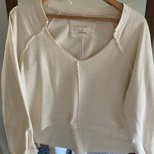 Pilcro Off-White Knit Top